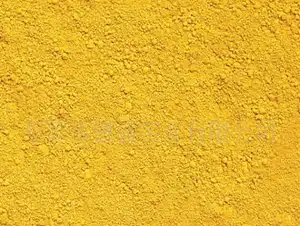 Yüksek düzeyde şeffaflık ve renk mukavemeti P.Y.42 demir oksit pigmenti sarı güç