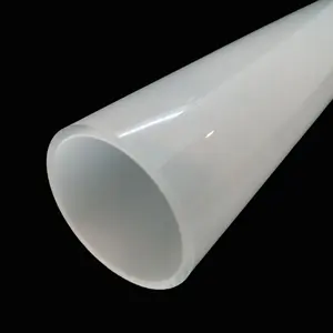 Lavador de parede tubo acrílico milky branco difusor pmma tubo led