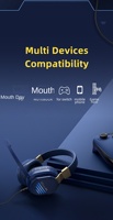Casque de jeu supra-auriculaire à prix abordable avec conception de clé intégrée, réduction de bruit active (ANC) et étanchéité IP65 – Pratique et rapide pour l'utilisation sur ordinateur portable