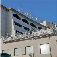 Plataforma Colgante ZLP500 ZLP630, Plataforma Suspendida, Góndola Elevadora para Construcción en Altura