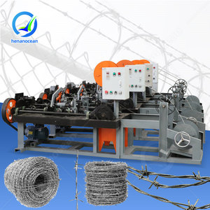 Máquina para Fabricar Alambre de Púas Galvanizado de Alta Velocidad OCEAN, Tipo Concertina, de Una Sola Hilera, Precio Competitivo - Product Image 1