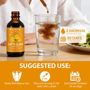 Acentiallabs Gouttes liquides de griffe de chat, pur naturel, végétalien, pour la santé immunitaire, favorisant le confort articulaire - Product Image 6