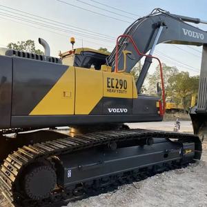 Excavadora de cadenas hidráulica Volvo EC290 original de segunda mano de Suecia, modelo 2020, de 29 toneladas, con motor y caja de cambios. - Product Image 4