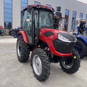 Tractor de Ruedas 90Hp 4x4, Tractor Agrícola de Alta Productividad con Motor de Transmisión por Engranajes - Product Image 1
