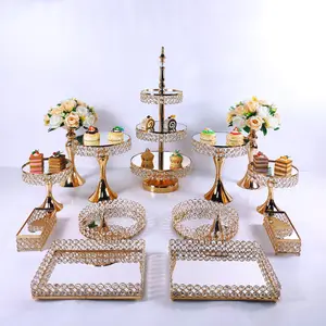 Party Decorations Western Wedding Dessert Table Buffet Cake Dessert Rack Display Rack Cake Rack Centerpiece Cake Stand Set