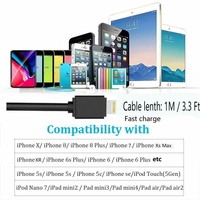 Câble AUX USB Jack 3,5 mm Adaptateur de charge de musique Stéréo de voiture pour Hyundai Kia vers Iphone 7 7 Plus