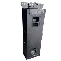 PAKLAM AUDIO Altavoz de Columna Activo/Pasivo de 3x10 Pulgadas, 700W RMS/1400W Pico, de Madera, Alta Potencia, para Bodas, Banquetes, Restaurantes y Clubs