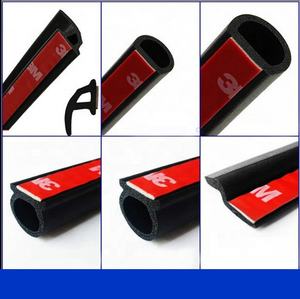 <span class=keywords><strong>Strip</strong></span> karet ekstrusi bersama dengan penguat logam, segel karet pintu jendela mobil Weatherstrip Trim segel - Product Image 6