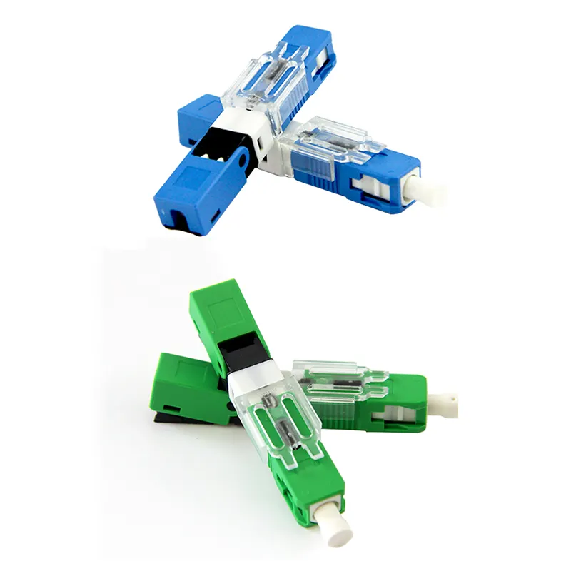 Conector rápido de fibra óptica SC/UPC SC/APC, equipo de fibra óptica para red FTTH FTTX