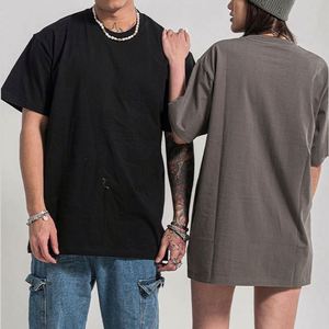 High Quality 180gsm 100% Cotton Silk Screen Printed O-Neck Short <b>Sleeve</b> Regular Fit Casual Quick Dry Eco-Friendly Men's T-Shirts - Product Image 2