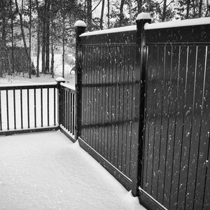 แผงรั้วไวนิลสีดำขนาด 6 ฟุต สำหรับความเป็นส่วนตัว แผงผนังพลาสติกขนาด 6x8 สำหรับรั้วกลางแจ้ง เสาและแผงรั้ว - Product Image 4