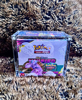 Boîte de protection en acrylique transparente sur mesure pour ETB Pokémon, vente en gros d'usine