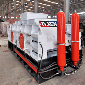 Fabrikpreis Steinbrecher Doppelwalzenbrecher Zweiwalzenbrecher Sandherstellungsmaschine mit AC-Motor - Product Image 1