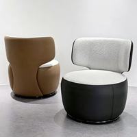 Fauteuil de réception de luxe moderne en cuir, design élégant, confortable, pour bureaux, salles d'attente et espaces de loisirs