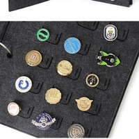 Herstellerangebot: Filz-Ausweisaufbewahrungsbuch, Aufbewahrungstasche, Abnehmbarer Ordner, Dekorative Schmuck-Präsentationstafel