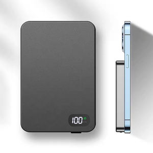 厂家直销趋势产品发光二极管电源显示器无线充电器磁性电源组PD 22.5W 5000毫安时旅行容量 - Product Image 6