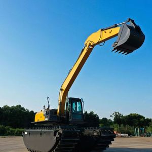 Excavadora Anfibia de Largo Alcance XE160SL, Excavadora para Terrenos Húmedos de 16 Toneladas, Fábrica China - Product Image 1