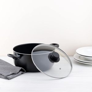 Tapa de vidrio de 22 cm con perilla para herramienta de torneado para organización y visualización - Product Image 4