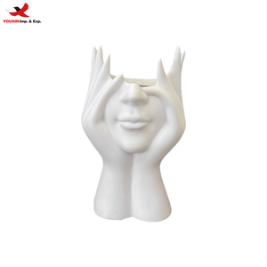 Creative Face Art-shaped Makeup Brush Storage Beauty Salon Decoration Multifunction Makeup Salon Tools GZ RTS Bulk Mixed Order - Product Image 1