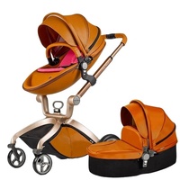 Berceau MAMAN CHAUDE Bébé Poussette Chine Fabricant Original 2 en 1 Poussette En Alliage D'aluminium ASTM 0-3 Ans 20kg