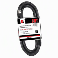 Kabel Daya Custom 1.5m US 3 Pin ke IEC C13 Bersertifikasi UL SVT 18AWG Kabel Tembaga Murni Fleksibel untuk Peralatan