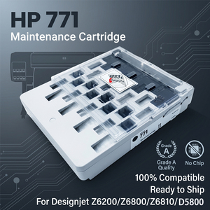 ใช้งานได้กับตลับหมึกสำหรับการบำรุงรักษา HP771 CH644A ตลับหมึกเครื่องพิมพ์ Z6200 D5800 Z6810 Z6800เครื่องพิมพ์พล็อตเตอร์ของ <span class=keywords><strong>HP</strong></span> Designjet - Product Image 1