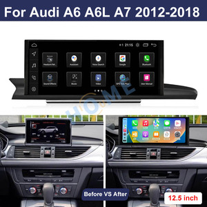 Android Auto Qualcomm 665 reproductor de vídeo Multimedia Blue-Tooth navegación GPS pantalla <span class=keywords><strong>Apple</strong></span> <span class=keywords><strong>Carplay</strong></span> para <span class=keywords><strong>Audi</strong></span> <span class=keywords><strong>A6</strong></span> A7 <span class=keywords><strong>C7</strong></span> 2012-2019 - Product Image 3