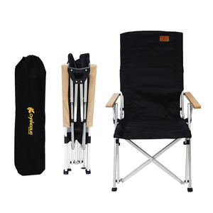 Chaises pliantes d'extérieur uniques, légères et portables, en tissu Oxford avec logo, à tube en aluminium, pour camping et stades, à prix abordable - Product Image 6