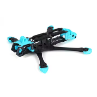 Nouveau design Axisflying, cadre de drone en fibre de carbone de 5 pouces, vente chaude, avec moule privé, fabriqué en Chine pour accessoires de drones RC