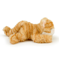 Peluche chat réaliste super douce, rembourrage en coton PP, doublure en maille lavée, unisexe, pour enfants, anti-stress, cadeau d'anniversaire