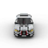 Compatible avec les briques de marque, petites particules, M4 CSL Racing Car, puzzle MOC, assemblage DIY, jouets de construction en plastique pour enfants