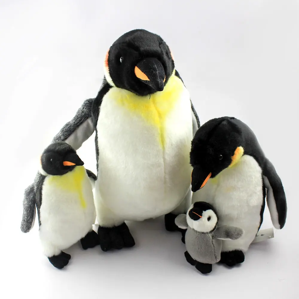 Nhà Máy Trực Tiếp Dễ Thương Hoang Dã Zoo Animal Penguin Đồ Chơi Sang Trọng Cho Trẻ Em Người Lớn Sinh Nhật Xmas Hiện Tại Đáng Yêu Mềm Plushies Và Quà Tặng