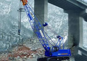 High Efficiency 150 Ton Crawler <b>Crane</b> QUY150 XGC150 Price for Sale - Product Image 2