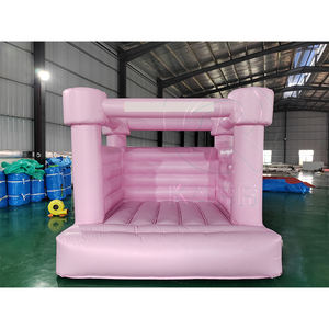 Castillo Inflable para Niños, de PVC Resistente, para Bodas y Fiestas, Casa de Brinco Rosa para Interiores, Casa de Brinco Blanca Inflable para Exteriores - Product Image 2