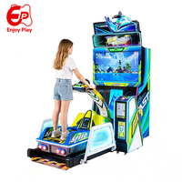 Machine de jeu de course de bateaux d'arcade avec écran HD de 47 pouces, simulateur de mouvement multijoueur 8 joueurs, prix de gros pour centre de jeux