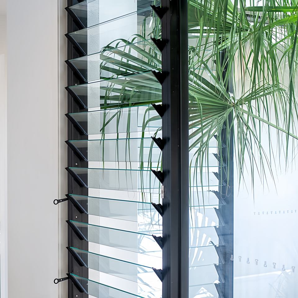Customized Modern Design Glass Louver Windows - Durable & Stylish