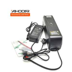 Baterai Hailong Shell 36V untuk Sepeda Listrik, Baterai <span class=keywords><strong>Lithium</strong></span> 10Ah, Casing Baterai Downtube Hitam, Aksesoris Sepeda Listrik yang Tahan Lama - Product Image 6