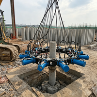 Casse-pieux hydraulique de haute qualité pour la construction de quais et le nivellement des pieux