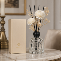 Diffuseur de parfum à bâtonnets d'huiles essentielles sans flamme pour hôtel de luxe et maison, parfum longue durée, design moderne, usage domestique