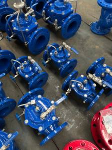 Válvula de control hidráulico de hierro dúctil de alta presión 300X Válvula de retención silenciadora de cierre lento - Product Image 3