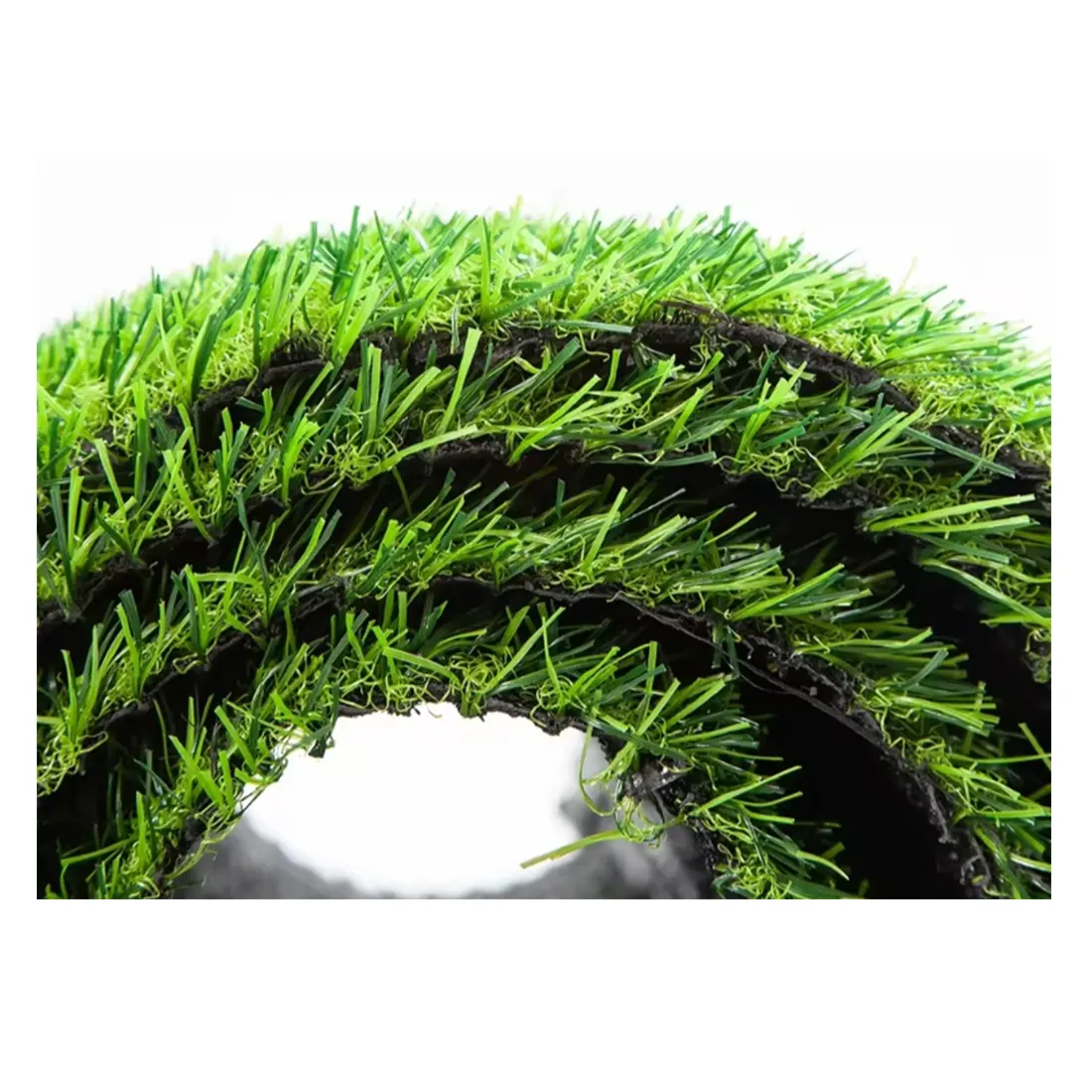 Terrain de football artificiel de tapis d'herbe de jardin professionnel avec le certificat de la CE