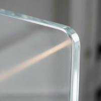 Panneaux de verre sur mesure de petite taille, bords polis plats, 2mm 3mm 4mm 5mm, trempés ou recuits, pour cadres photo et armoires, vente en gros