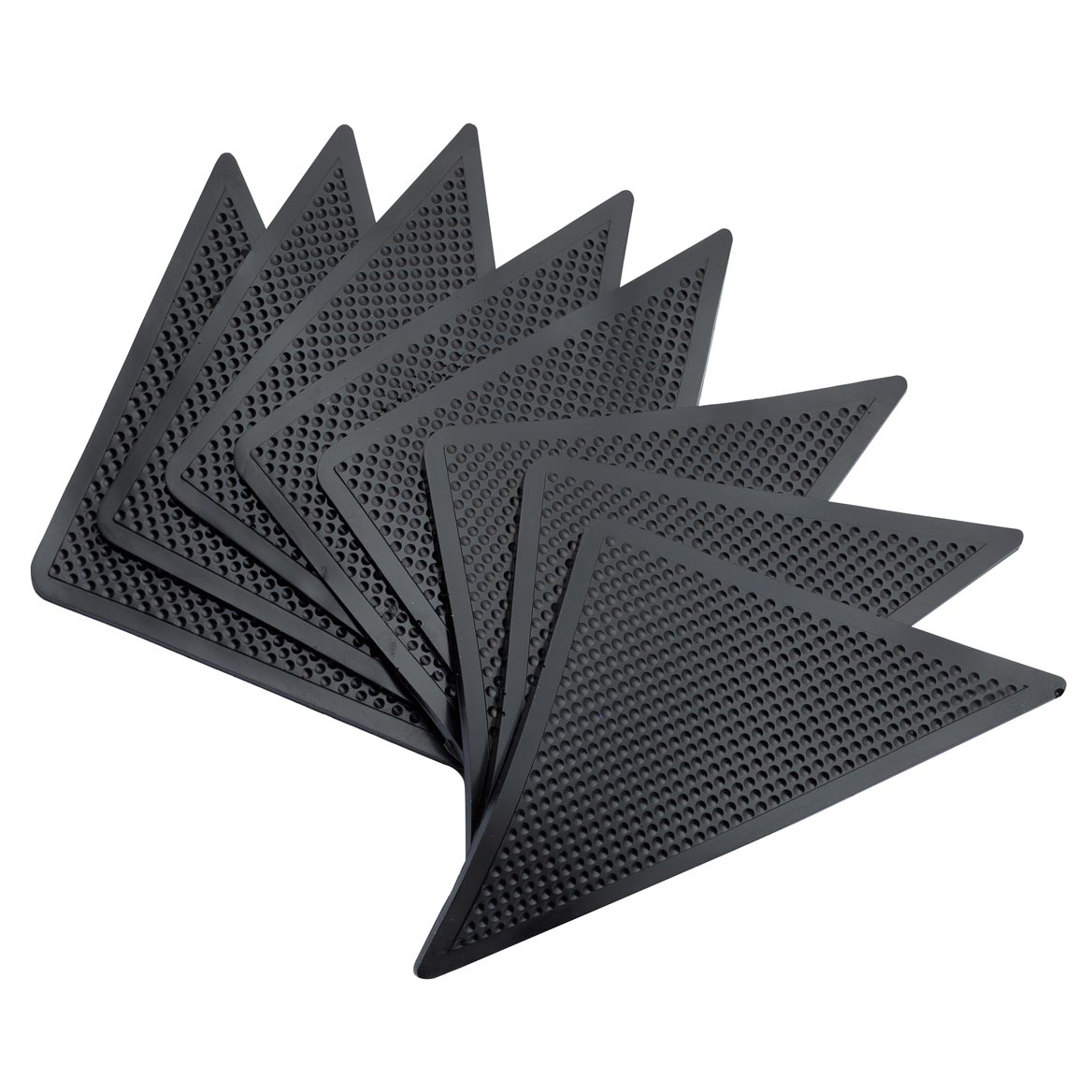 8 шт Домашний напольный ковер Коврик захваты Нескользящие Tri стикеры моющиеся Угловые ковер захваты