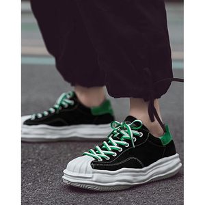 Zapatillas Deportivas de Lona para Hombre FOXA, Color Blanco y Verde, Suela de Goma, Moda Primavera, Zapatos para Caminar - Product Image 5