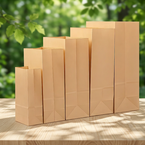 Vietnam Manufacture Kraft Paper Standard Flat <b>Bags</b> Biodegradable Self Adhesive Seal Fries Sandwich Candy <b>Bakery</b> <b>Bags</b> Food Grade - Product Image 1