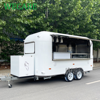 Camion de nourriture de remorques de pizza de Wecare avec la remorque complète de nourriture de BBQ de cuisine