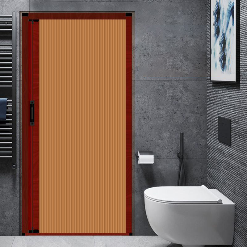 กรอบสีแดงและม่านแกง