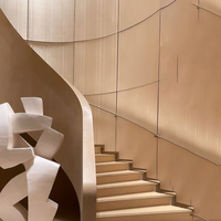 Marches d'escalier modernes en bois d'acacia de haute qualité