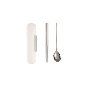 Stainless Steel Cutlery Set Portable Chopsticks Spoon Storage Box Travel Outdoor Use - Product Image 5