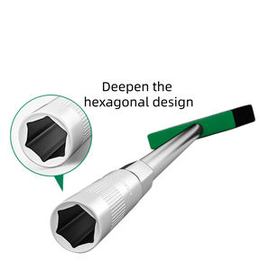 Clé à douille en forme de T, 6-14 mm, métrique, en acier, avec poignée en T, clé à douille hexagonale, outil manuel pour la réparation automobile et moto - Product Image 5